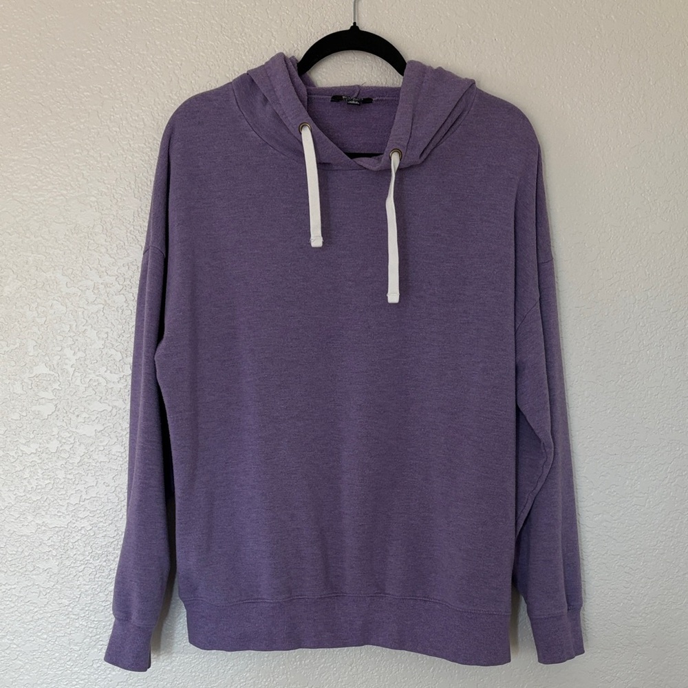 Buffalo David Bitton Lavender Purple Hooded Pullover